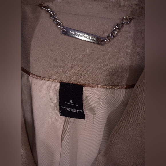 Classic Tan Women's Blazer - Picture 2 of 6